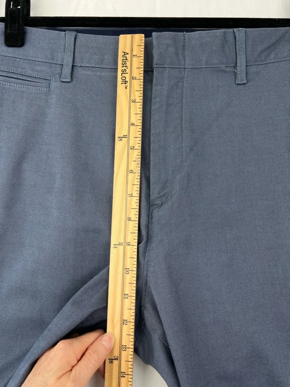 J. Crew Blue 770 Straight-fit tech oxford pant size 38 x 32  BX186 NEW Casual